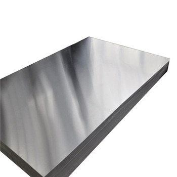 Barvno prevlečen aluminij A1050 1060 3003 3105 List / plošča za valovito strešno ploščo 